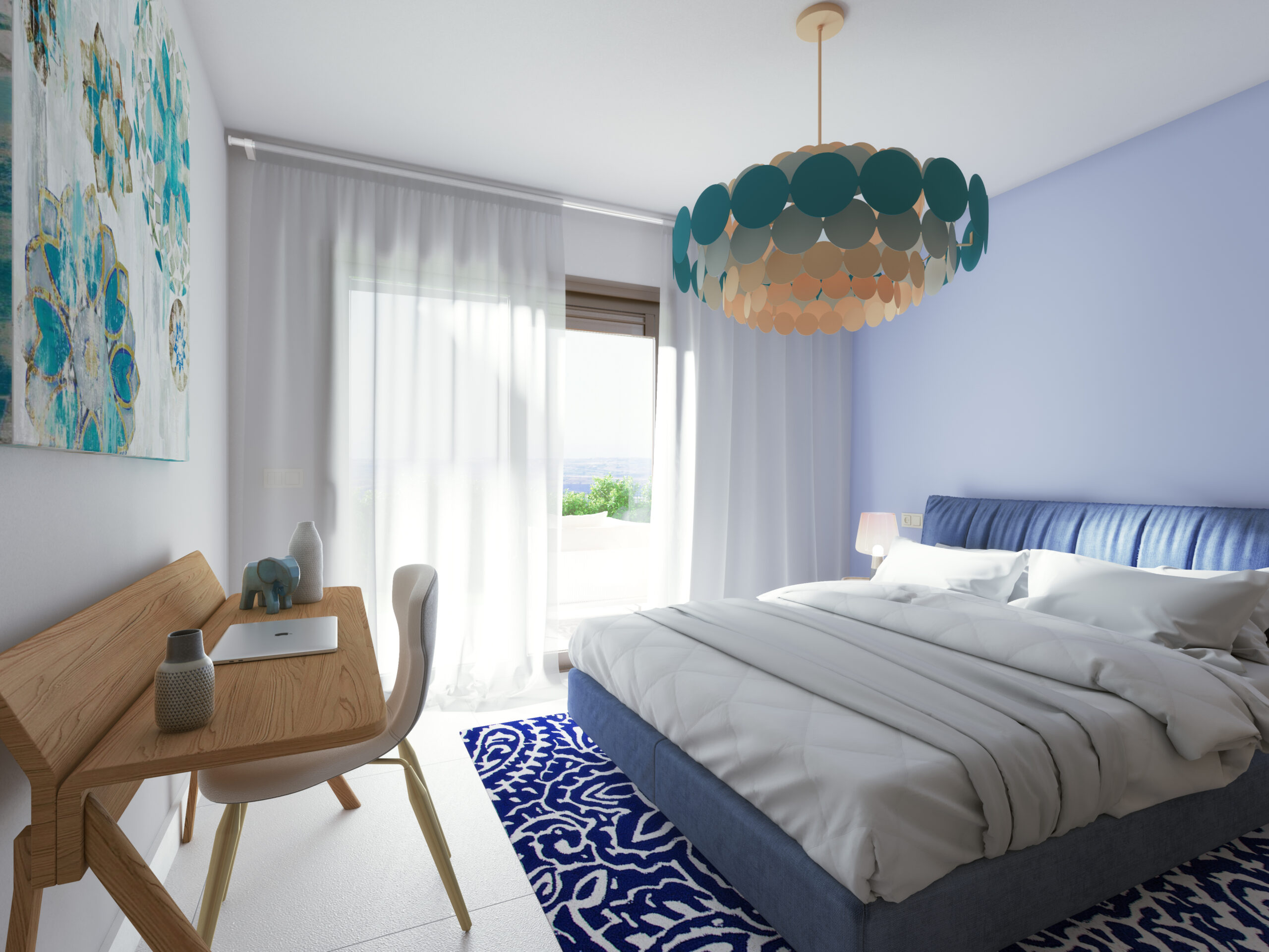 Almazara Hills apartments bedroom